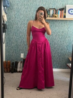 Hansen & Gretel Bellini Taffeta Gown size small
